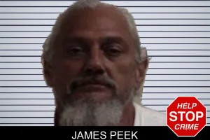 James Peek mugshot