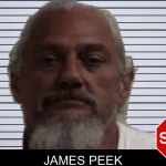 James Peek mugshot