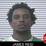 James Reid mugshot