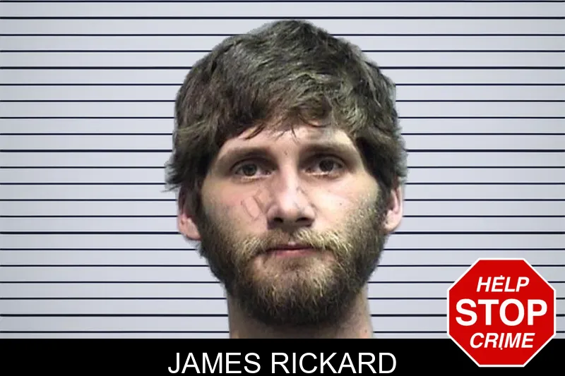 James Rickard mugshot