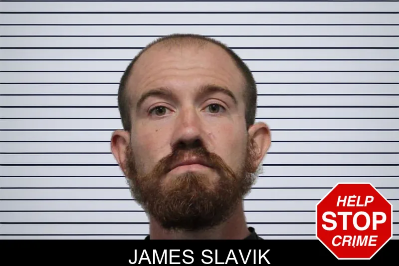 James Slavik mugshot