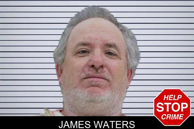 James Waters mugshot