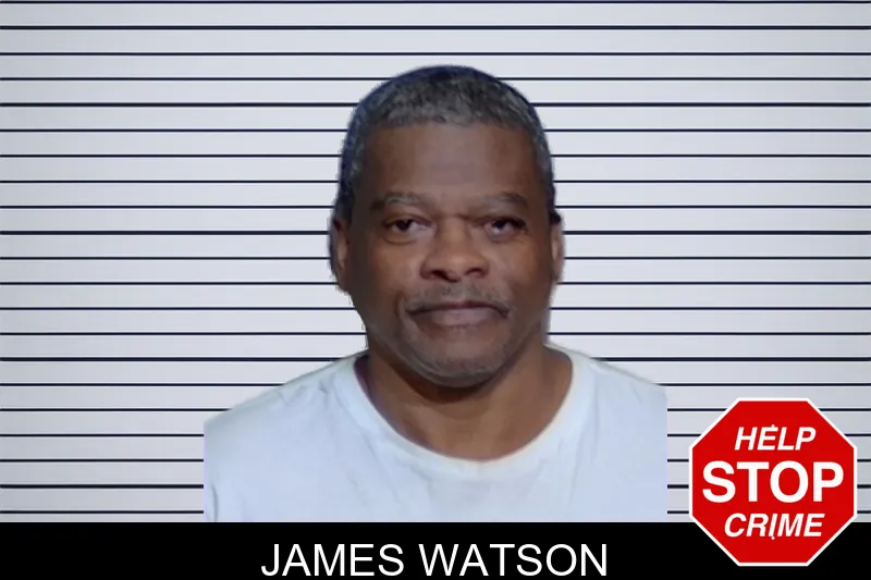 James Watson mugshot
