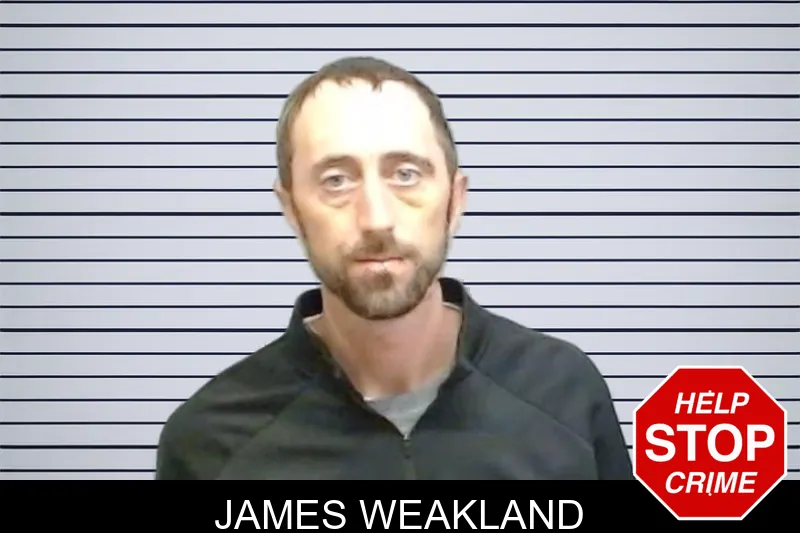James Weakland mugshot