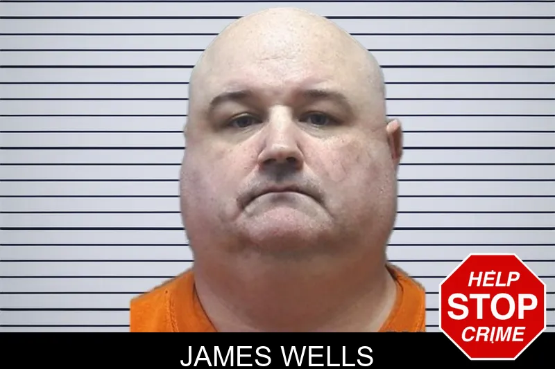 James Wells mugshot