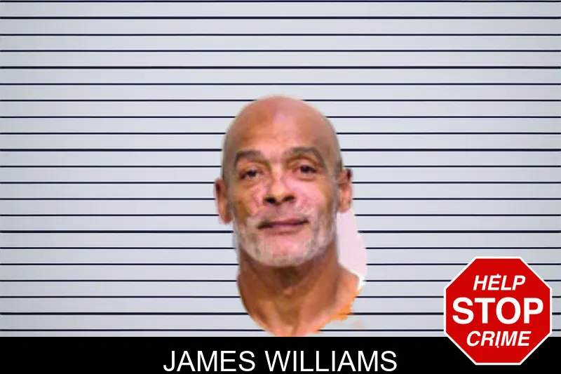 James Williams mugshot