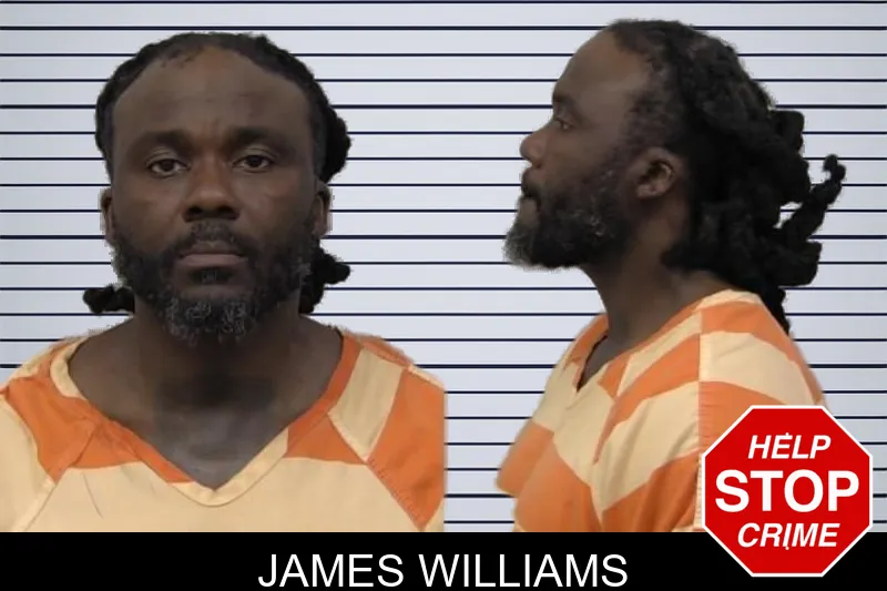James Williams mugshot