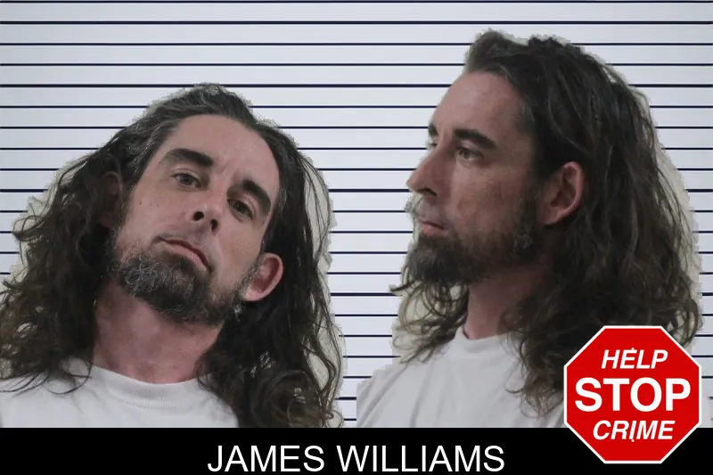 James Williams mugshot