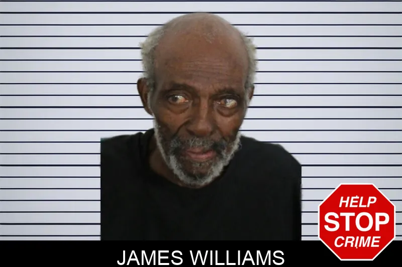 James Williams mugshot
