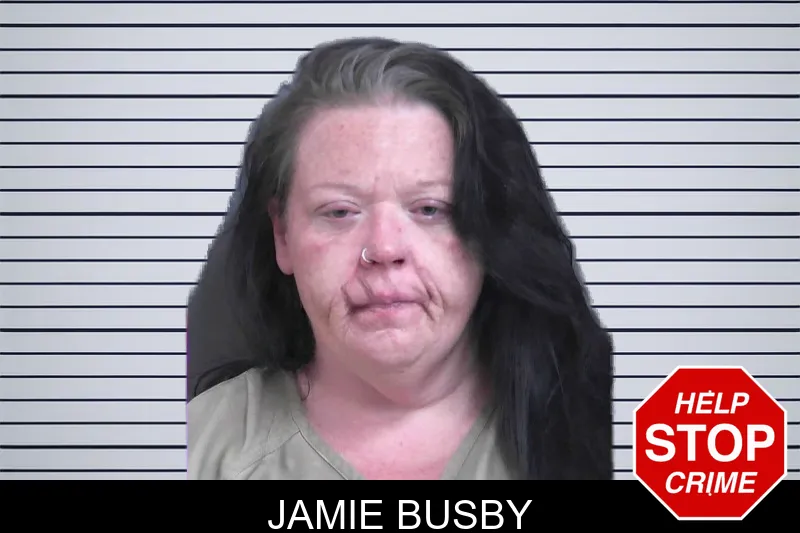 Jamie Busby mugshot