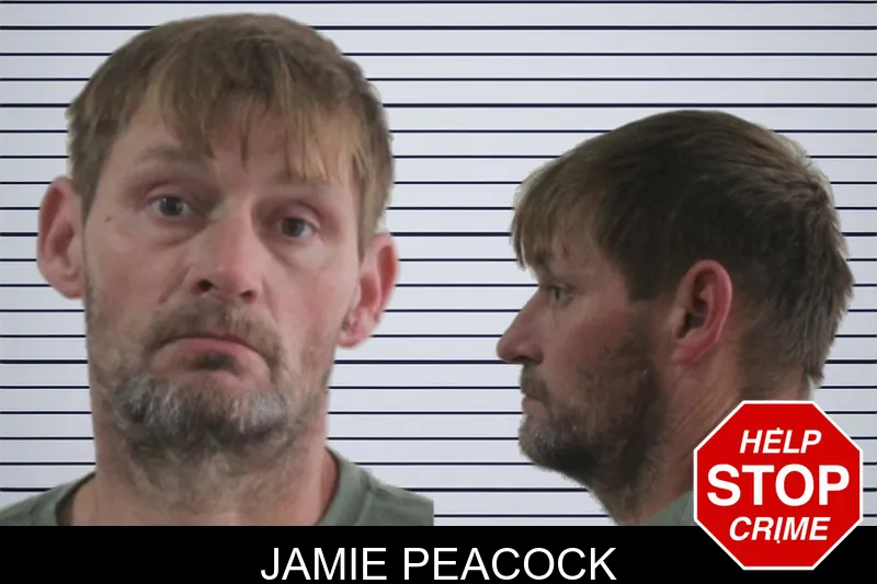 Jamie Peacock mugshot