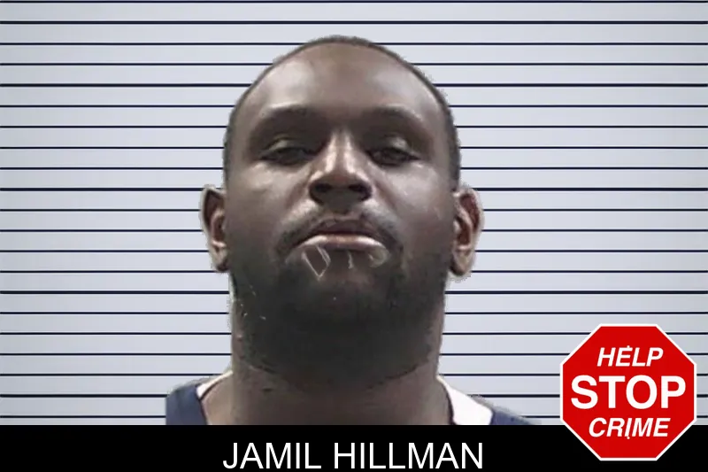 Jamil Hillman mugshot