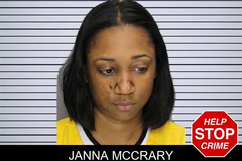 Janna McCrary mugshot