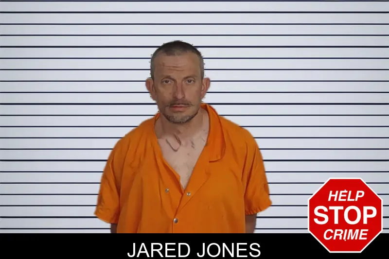 Jared Jones mugshot
