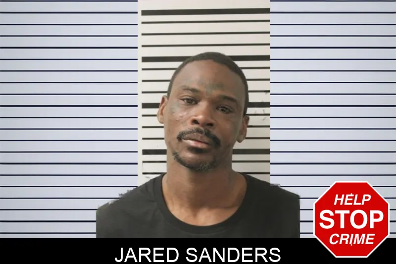 Jared Sanders mugshot