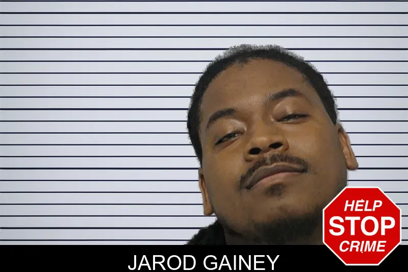 Jarod Gainey mugshot