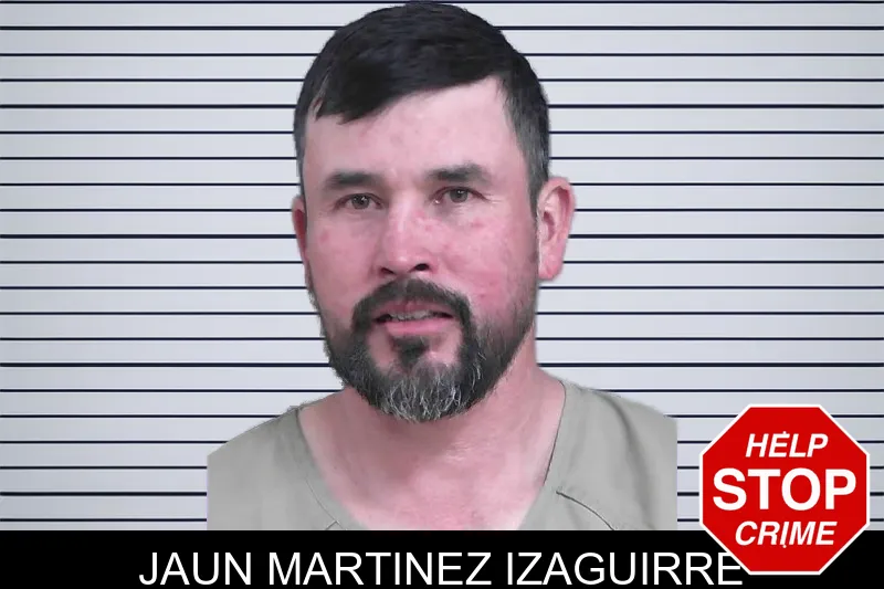 Jaun Martinez Izaguirre mugshot