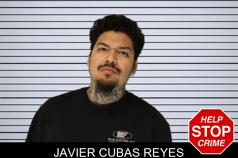 Javier Cubas Reyes mugshot