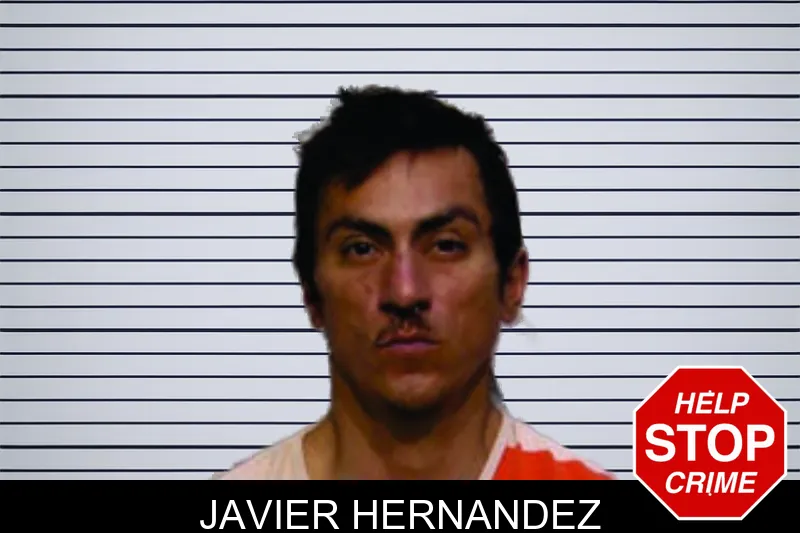 Javier Hernandez mugshot