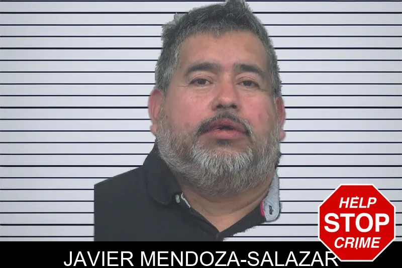 Javier Mendoza-Salazar mugshot