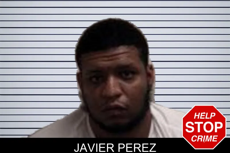 Javier Perez mugshot