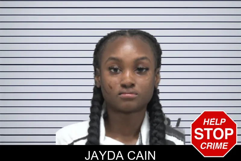 Jayda Cain mugshot