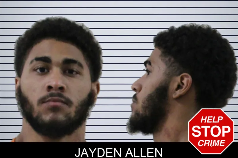 Jayden Allen mugshot