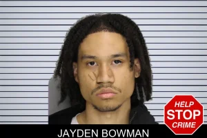 Jayden Bowman mugshot
