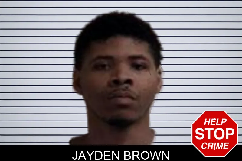 Jayden Brown mugshot