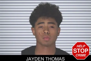 Jayden Thomas mugshot