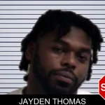 Jayden Thomas mugshot