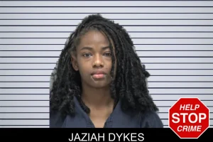 Jaziah Dykes mugshot
