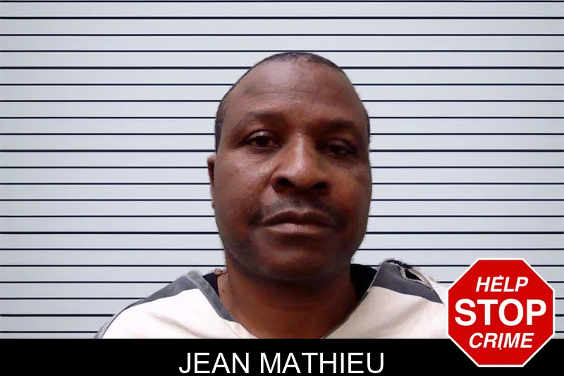 Jean Mathieu mugshot