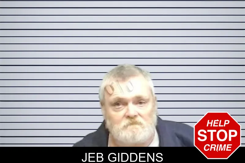 Jeb Giddens mugshot