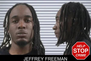 Jeffrey Freeman mugshot
