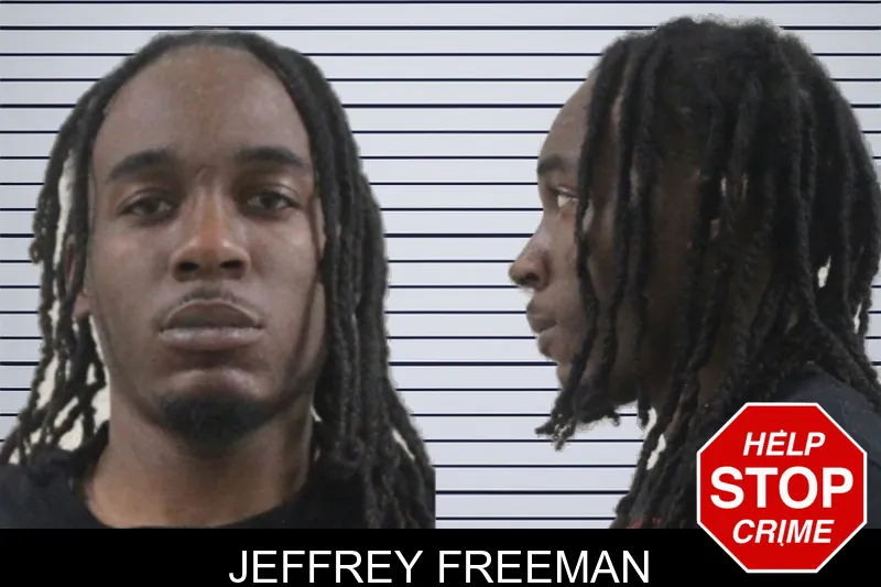 Jeffrey Freeman mugshot