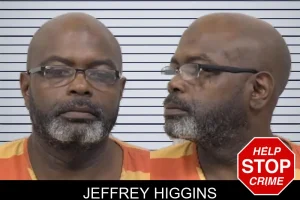 Jeffrey Higgins mugshot