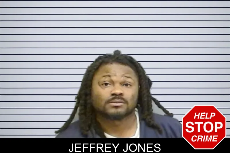 Jeffrey Jones mugshot