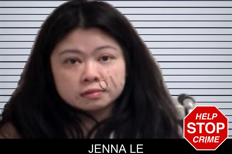 Jenna Le mugshot