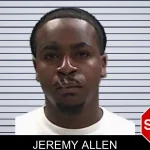 Jeremy Allen mugshot