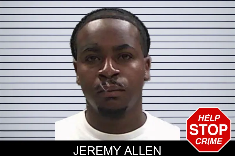 Jeremy Allen mugshot