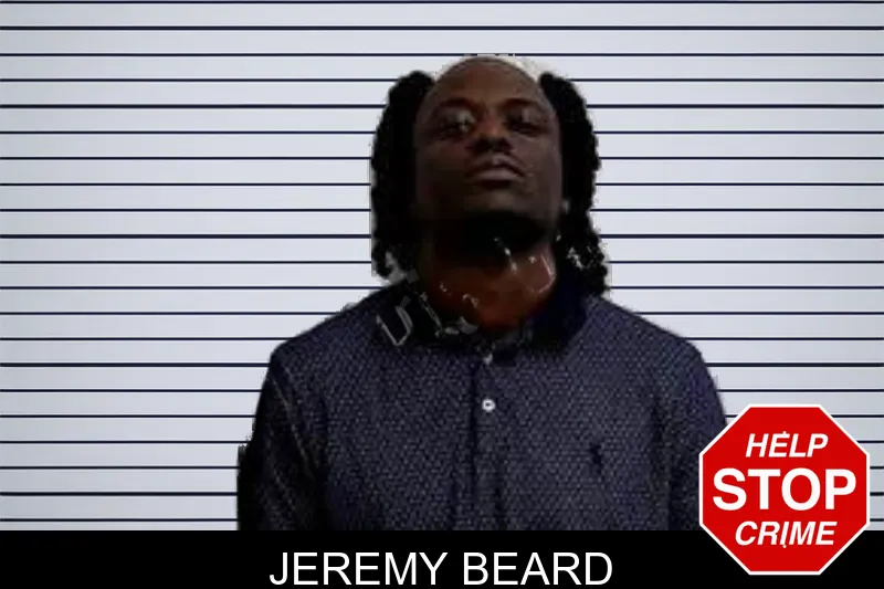 Jeremy Beard mugshot