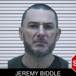 Jeremy Biddle mugshot