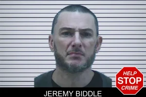 Jeremy Biddle mugshot