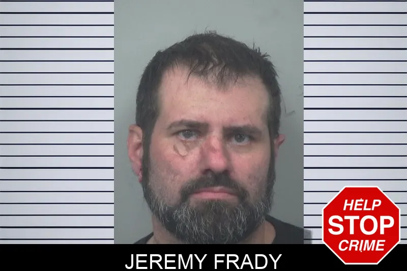 Jeremy Frady mugshot