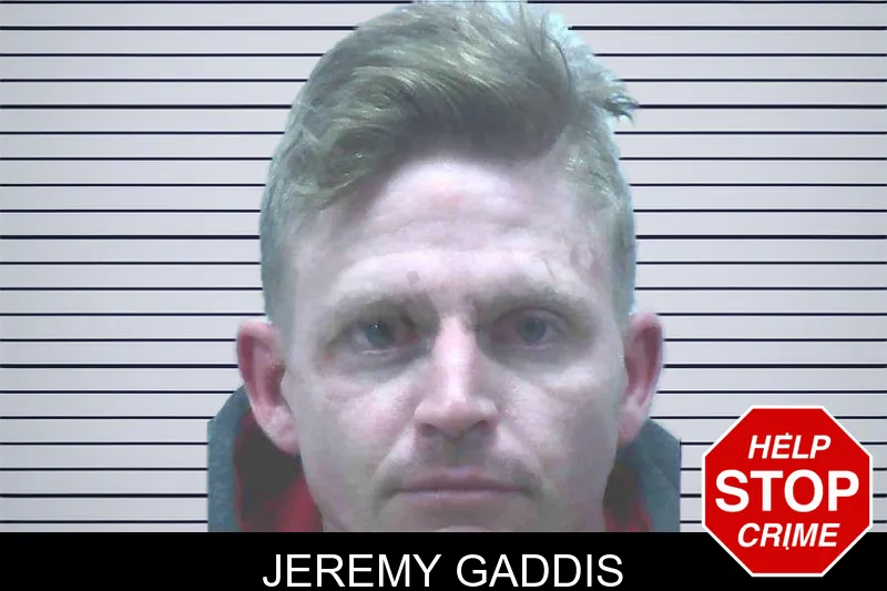 Jeremy Gaddis mugshot
