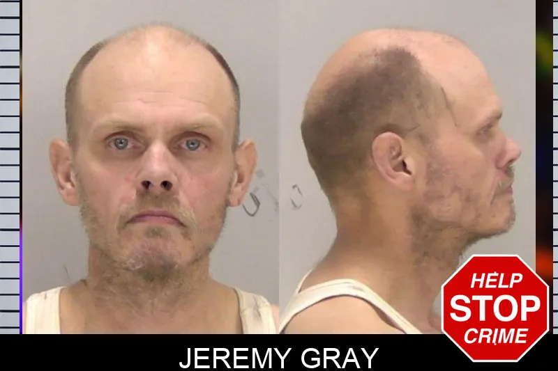 Jeremy Gray mugshot