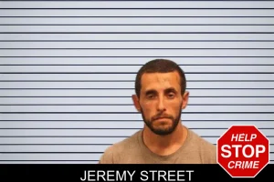 Jeremy Street mugshot
