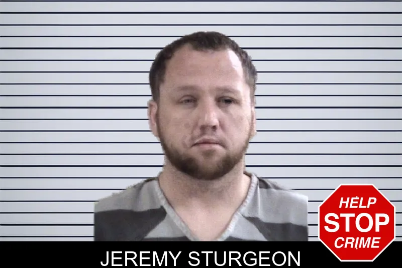 Jeremy Sturgeon mugshot