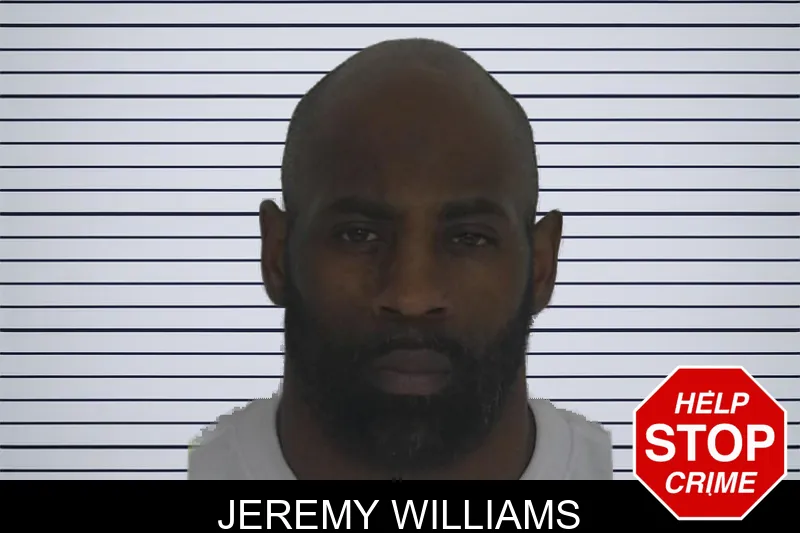 Jeremy Williams mugshot